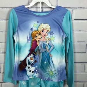 NWT Disney Frozen Girl’s  Sleepwear Set Sz 8